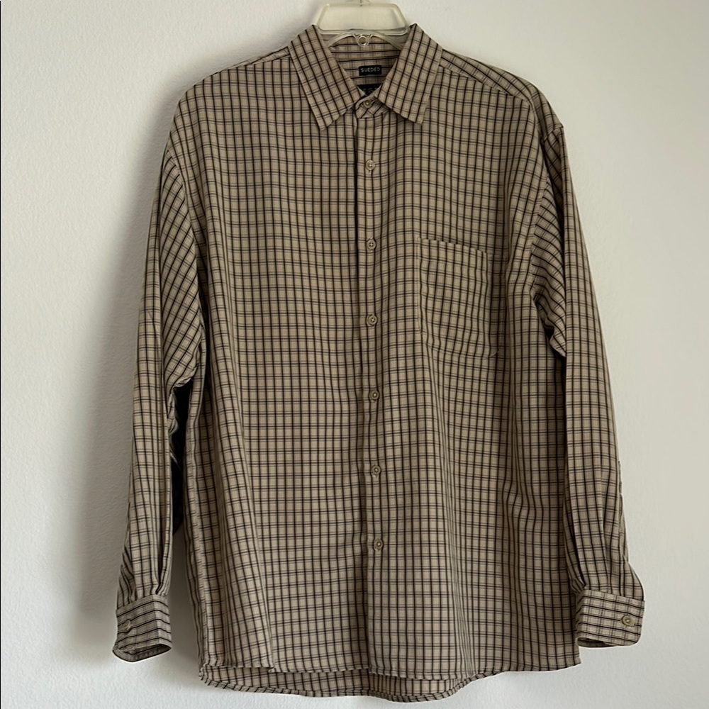 George Tan Casual Button Down Shirt